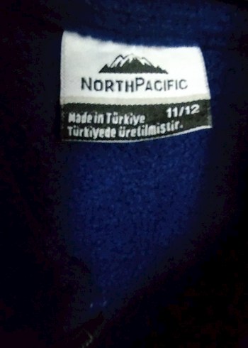 Erkek Lacivert Fermuarlı Polar Ceket - Görsel 2