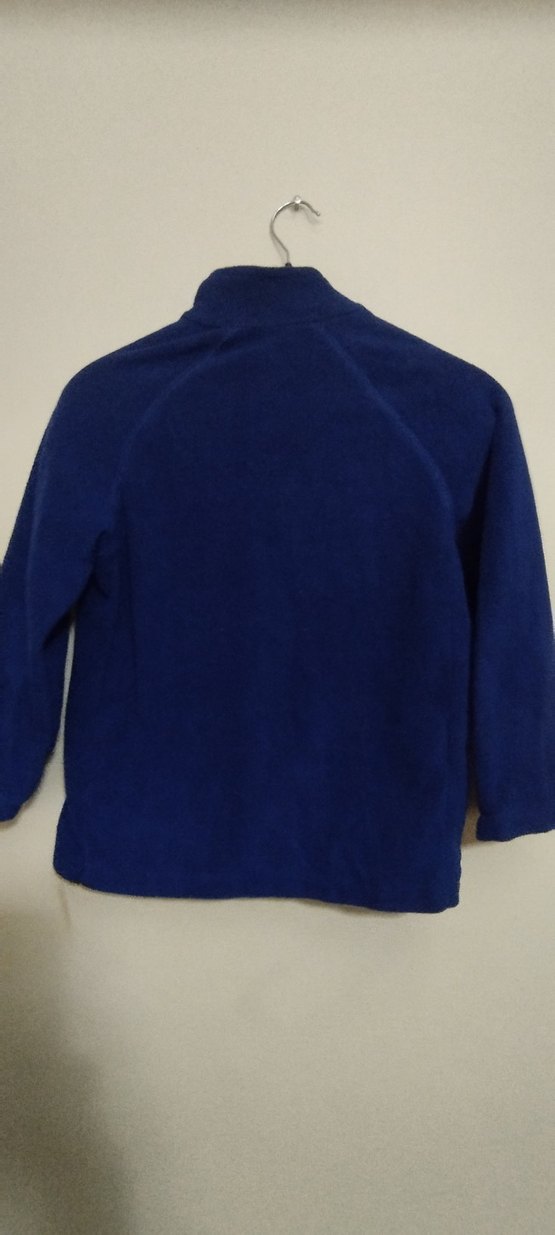 Erkek Lacivert Fermuarlı Polar Ceket - Görsel 3