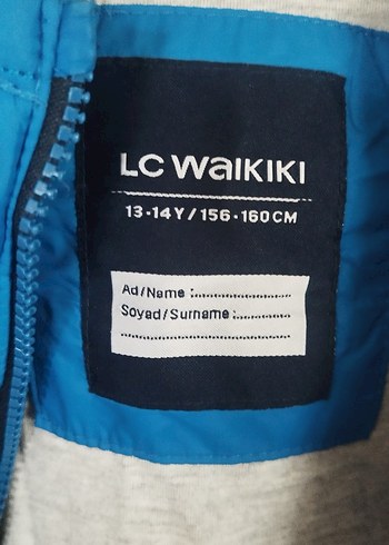 Mavi Kapüşonlu Erkek Çocuk Yelek - Görsel 2