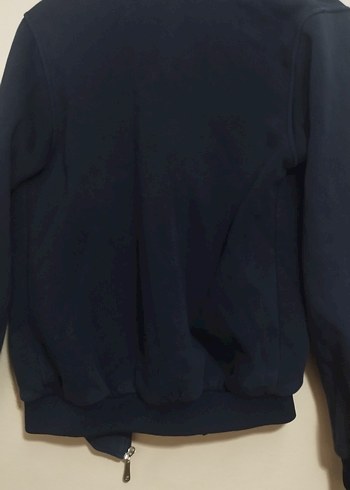 Kadın Lacivert Fermuarlı Günlük Ceket - Görsel 3