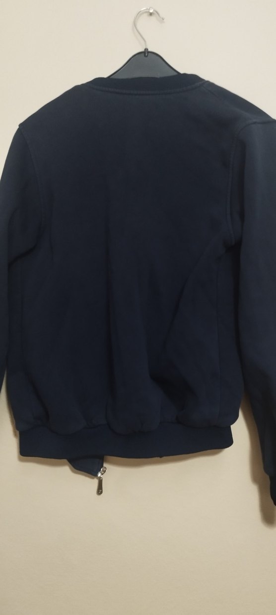 Kadın Lacivert Fermuarlı Günlük Ceket - Görsel 3