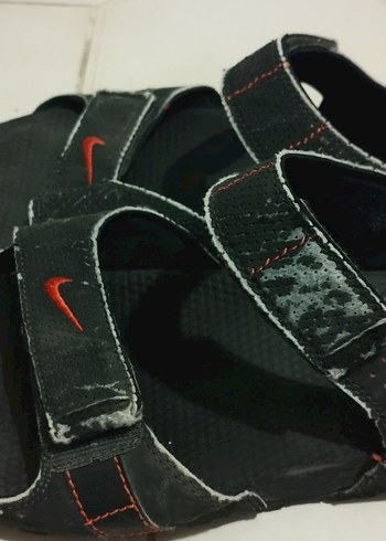 Siyah Erkek Cırt Cırtlı sandalet - Görsel 2