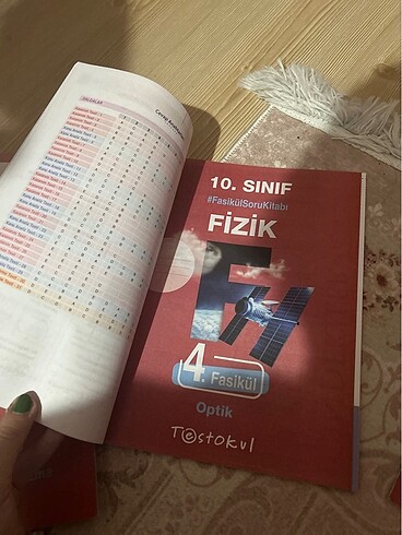 Beden test okul fizik 10. sınıf fasikül
