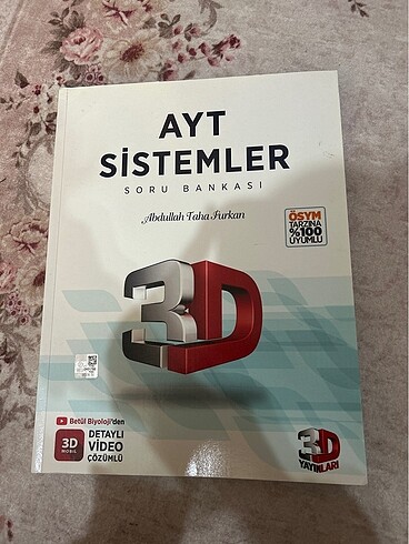 3D ayt sistemler biyoloji soru bankası