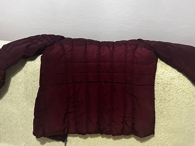 m Beden bordo Renk lc waikiki kadın bordo mont
