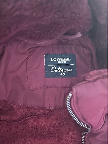 LC Waikiki lc waikiki kadın bordo mont