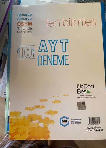 2020 Model AYT 10 Deneme Sınavı