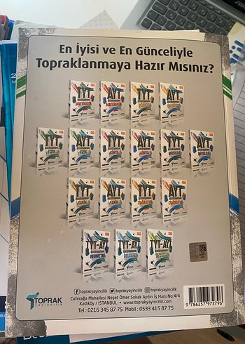 AYT Fizik Soru Bankası - Toprak Yayıncılık