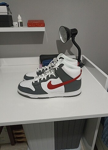 tek ebat Beden gri Renk Nike dunk High 49.5 numara