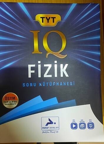 Paraf yayınları iq tyt fizik soru bankası