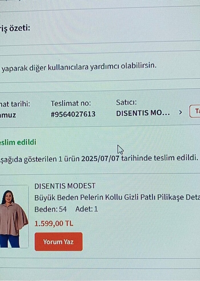 Pelerin kollu gömlek - Görsel 5