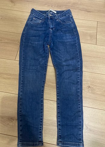 Kadın Mavi skinny Kesim Denim Pantolon - Görsel 2