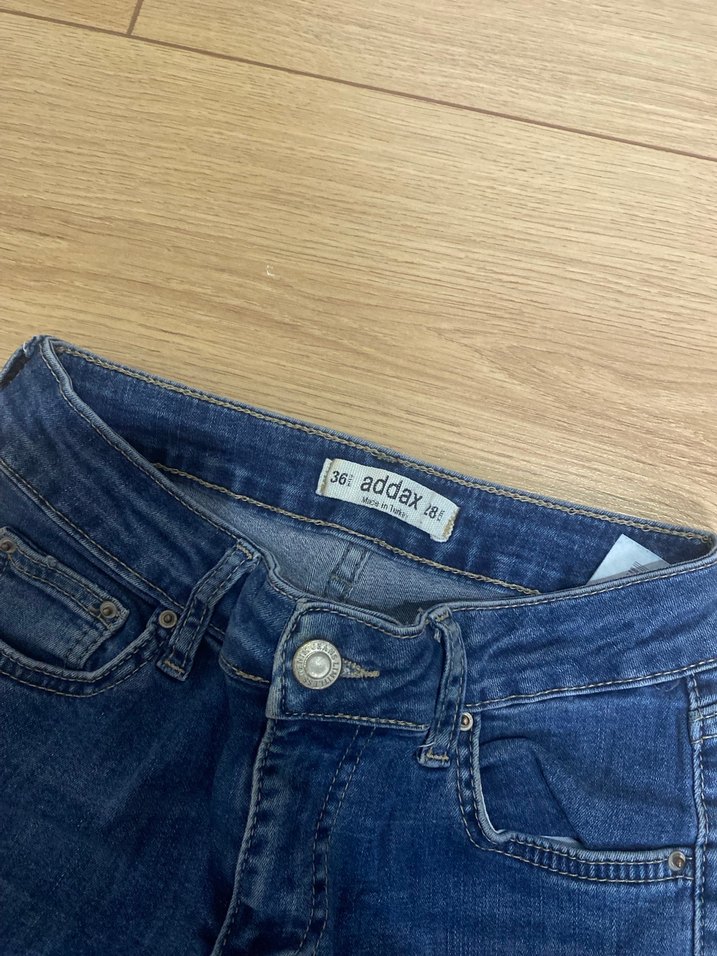 Kadın Mavi skinny Kesim Denim Pantolon - Görsel 3