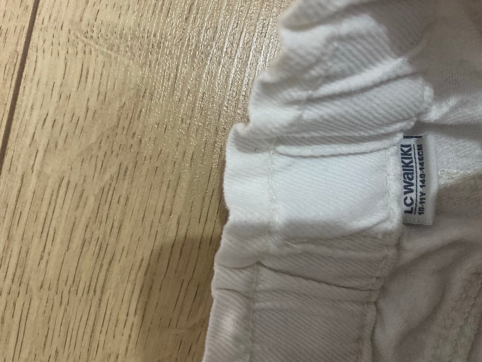 Beyaz jean - Görsel 3