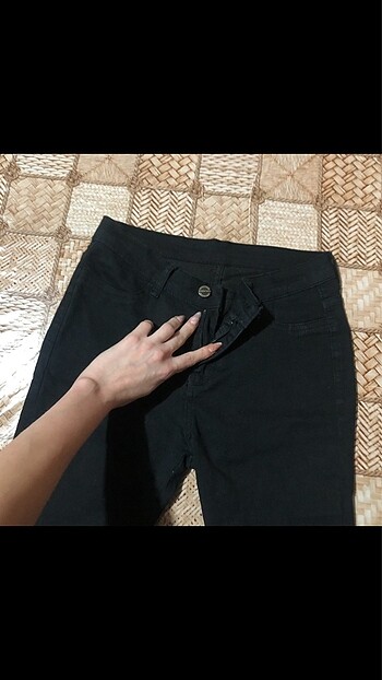 Leke Siyah kot pantolon