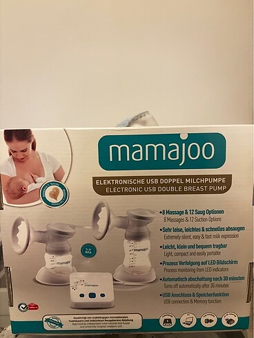  Mamajoo çiftli göğüs pompası