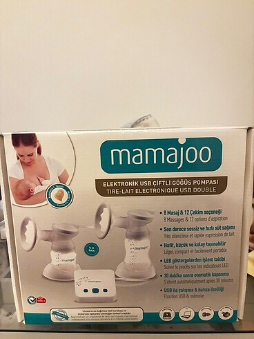 Mamajoo çiftli göğüs pompası