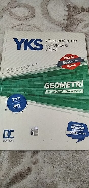 DC Yayınları Tyt -Ayt Geometri Soru Kitabı