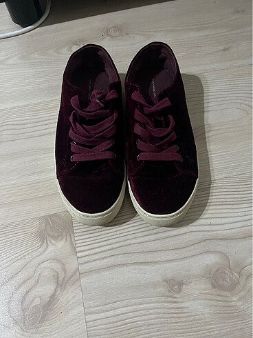 ZARA Bordo Günlük Ayakkabı