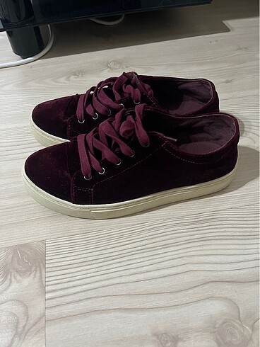 Zara ZARA Bordo Günlük Ayakkabı