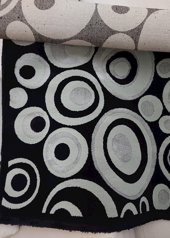 Gri Desenli Modern Halı