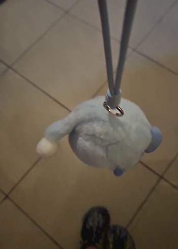 Miniso Gri Pastel Peluş Oyuncak stithc Labubu orginal miniso ürünü