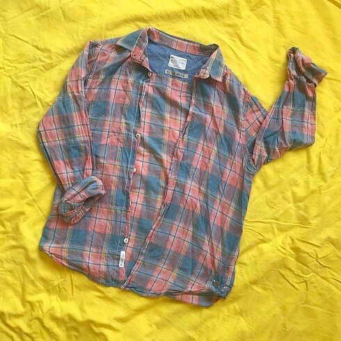 Vintage oduncu gömleği