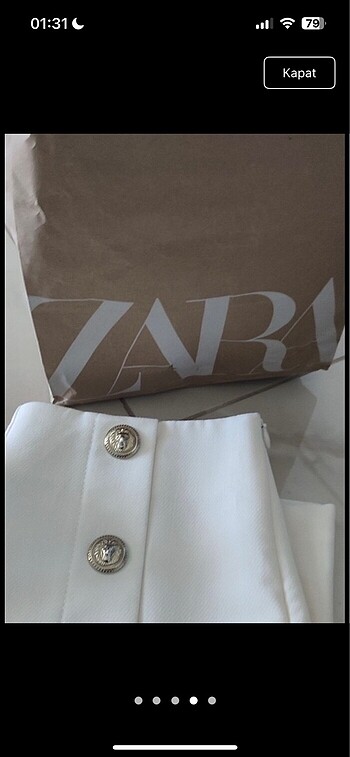 Zara Çok kaliteli bir şort