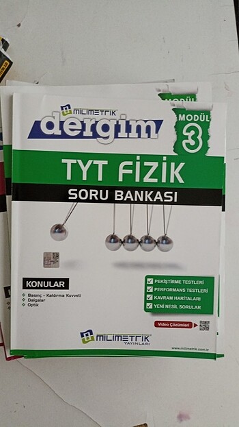 Tyt Ayt kimya biyoloji fizik mat türkçe geometri test kitap set