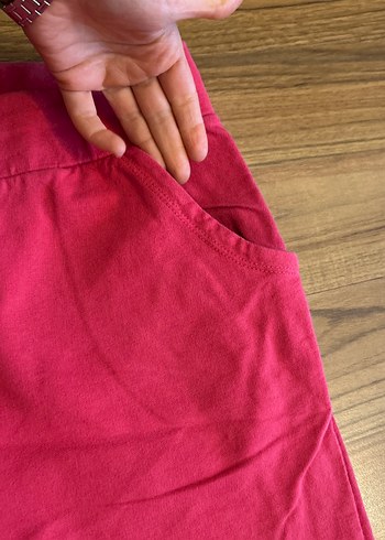 Pembe Rahat Kesim Şort - Görsel 2