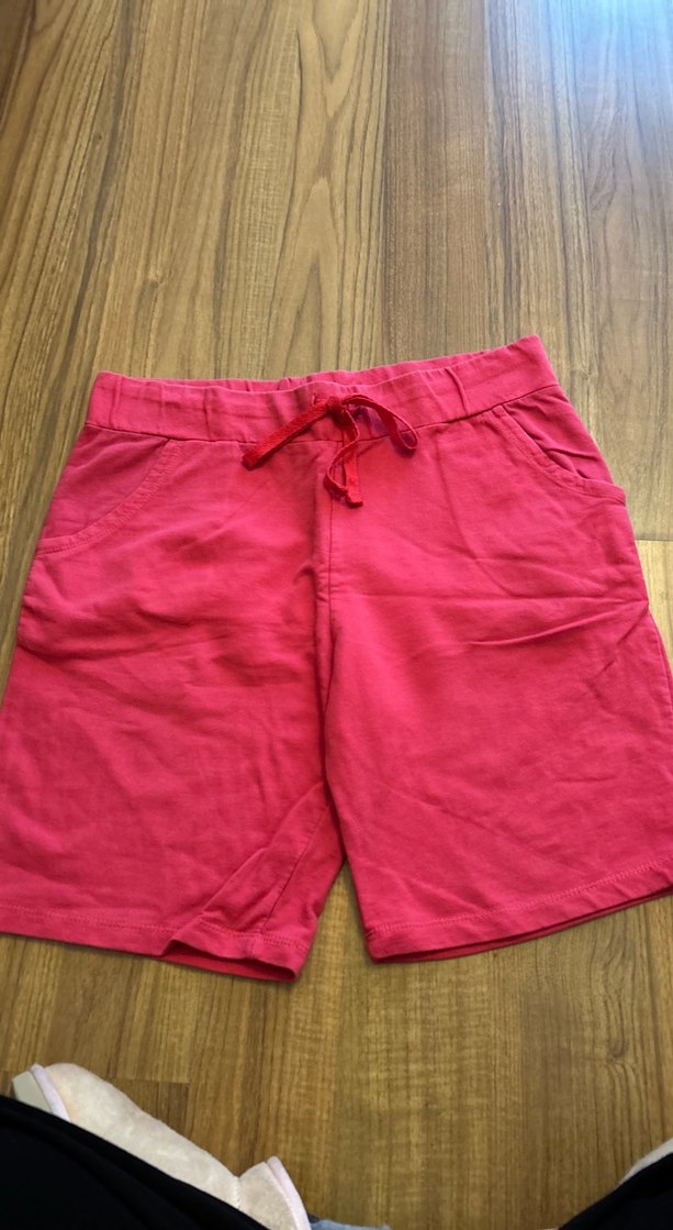 Pembe Rahat Kesim Şort - Görsel 4