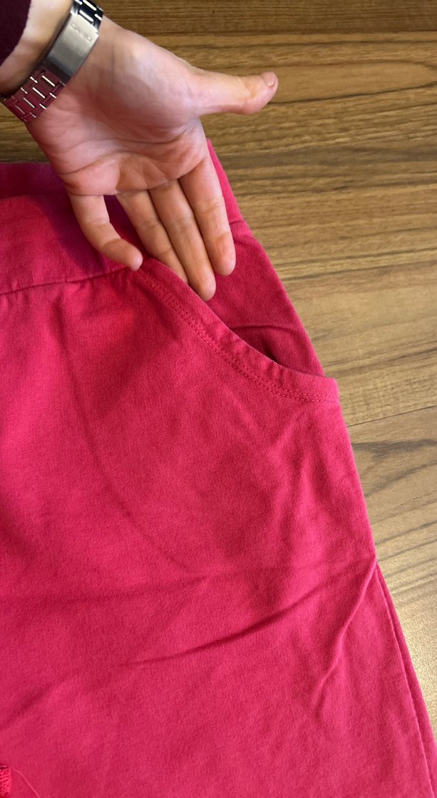 Pembe Rahat Kesim Şort - Görsel 2