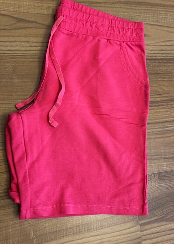 Pembe Kadın Bermuda Şort Rahat Kesim - Görsel 2