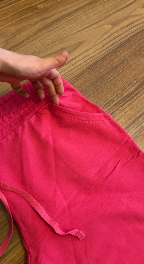 Pembe Kadın Bermuda Şort Rahat Kesim - Görsel 3