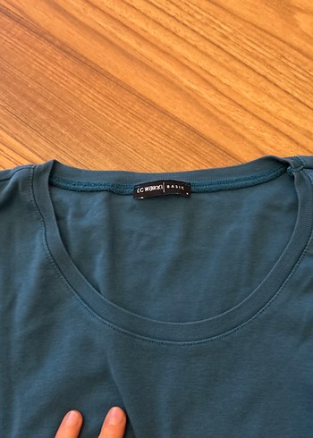 Lacivert Kısa Kollu Tişört - Görsel 4
