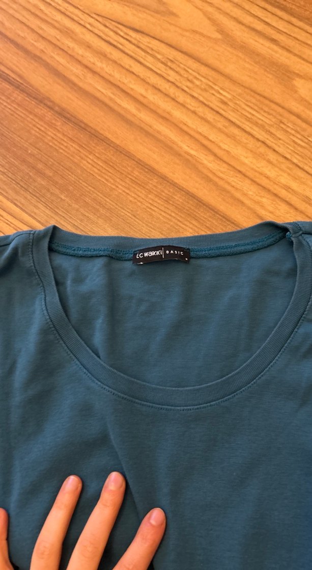 Lacivert Kısa Kollu Tişört - Görsel 4