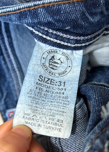 Erkek Mavi Denim Regular Fit Jean - Görsel 4