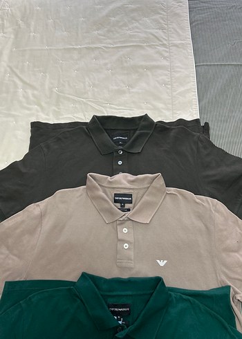 Erkek Koyu Yeşil Polo Tişört Pamuk - Görsel 5