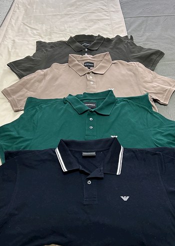 Erkek Koyu Yeşil Polo Tişört Pamuk - Görsel 3