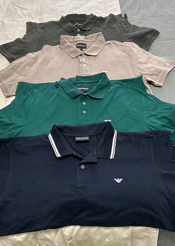 Erkek Koyu Yeşil Polo Tişört Pamuk - Görsel 6