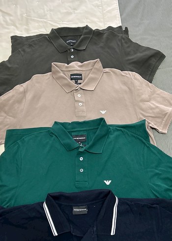 Erkek Koyu Yeşil Polo Tişört Pamuk - Görsel 2