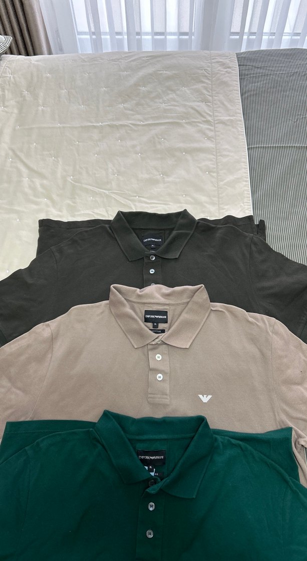 Erkek Koyu Yeşil Polo Tişört Pamuk - Görsel 5