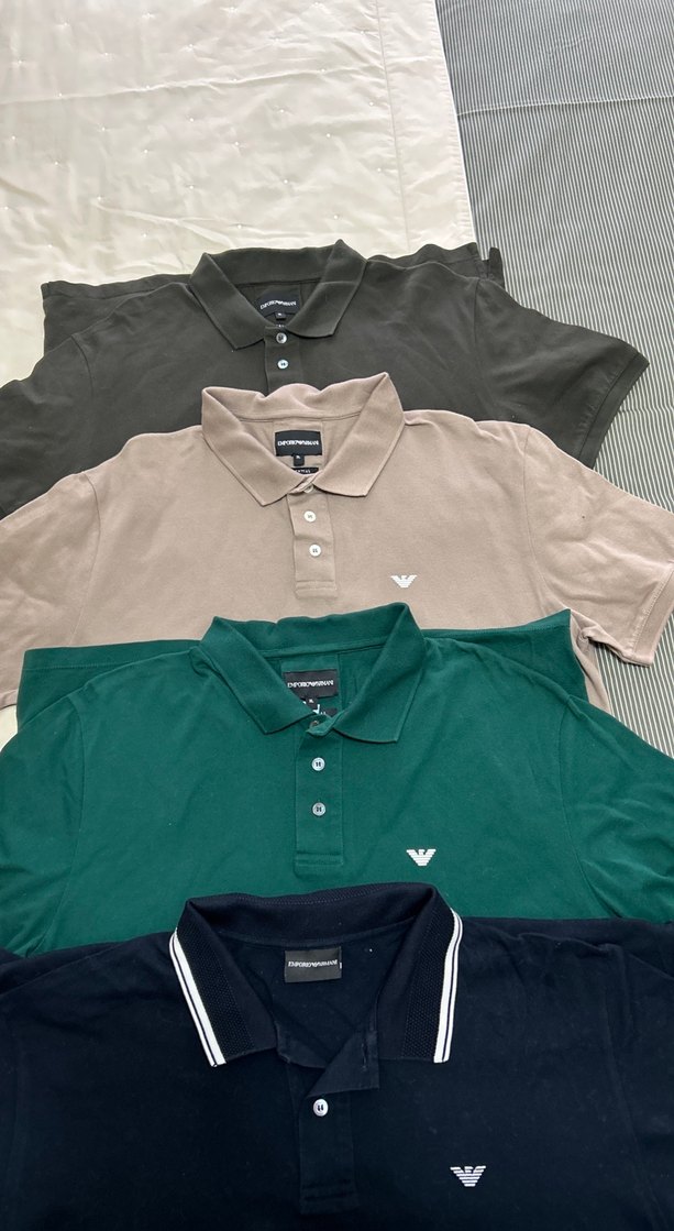 Erkek Koyu Yeşil Polo Tişört Pamuk - Görsel 2