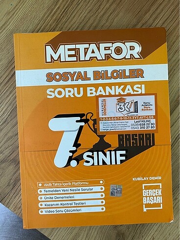 7. SINIF SOSYAL YENİ NESİL SORU BANKASI