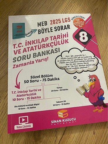 8. Sınıf İnkılap Soru Bankası