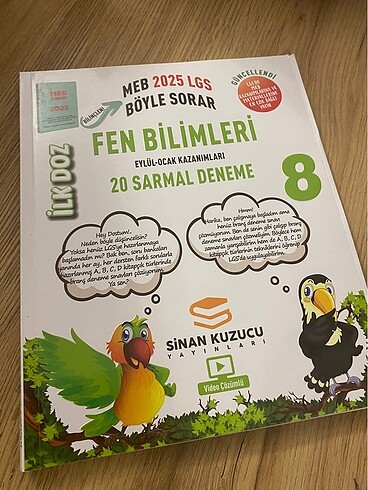 8. Sınıf Fen Deneme Sinan Kuzucu