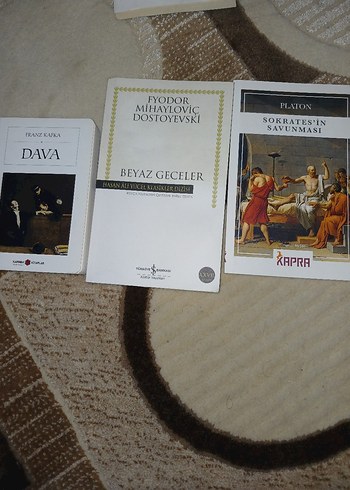 Dava, Beyaz Geceler, Sokrates'in Savunması Kitapları