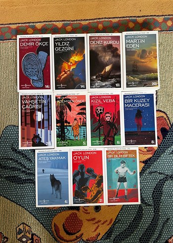 Jack London İs Bankasi Kultur Yayinlari Set