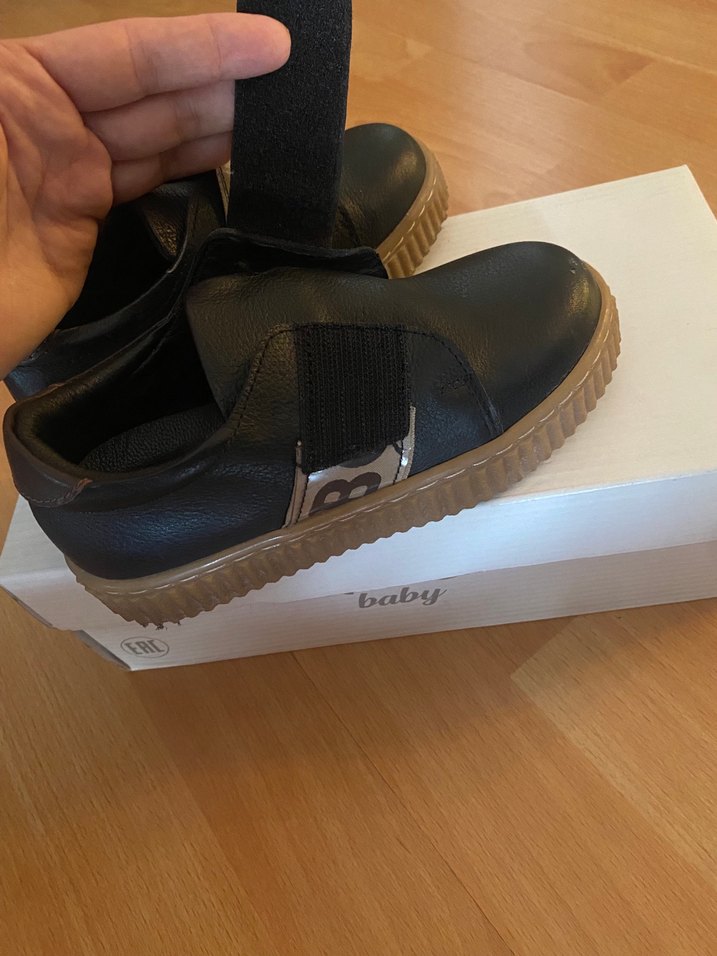 Cırtlı Siyah Erkek Çocuk Ayakkabısı - Görsel 4