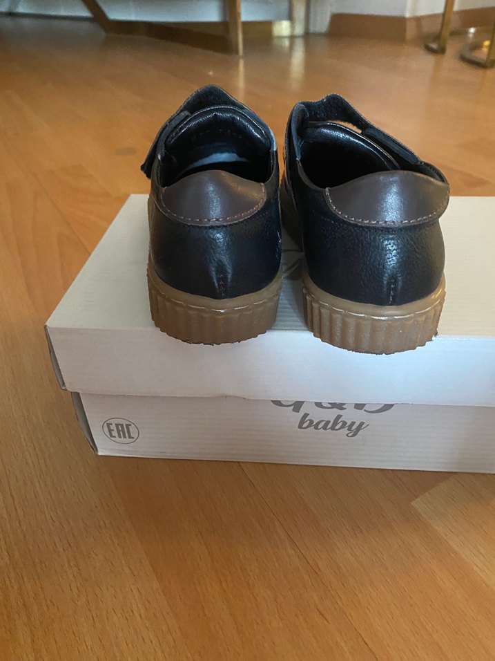 Cırtlı Siyah Erkek Çocuk Ayakkabısı - Görsel 3